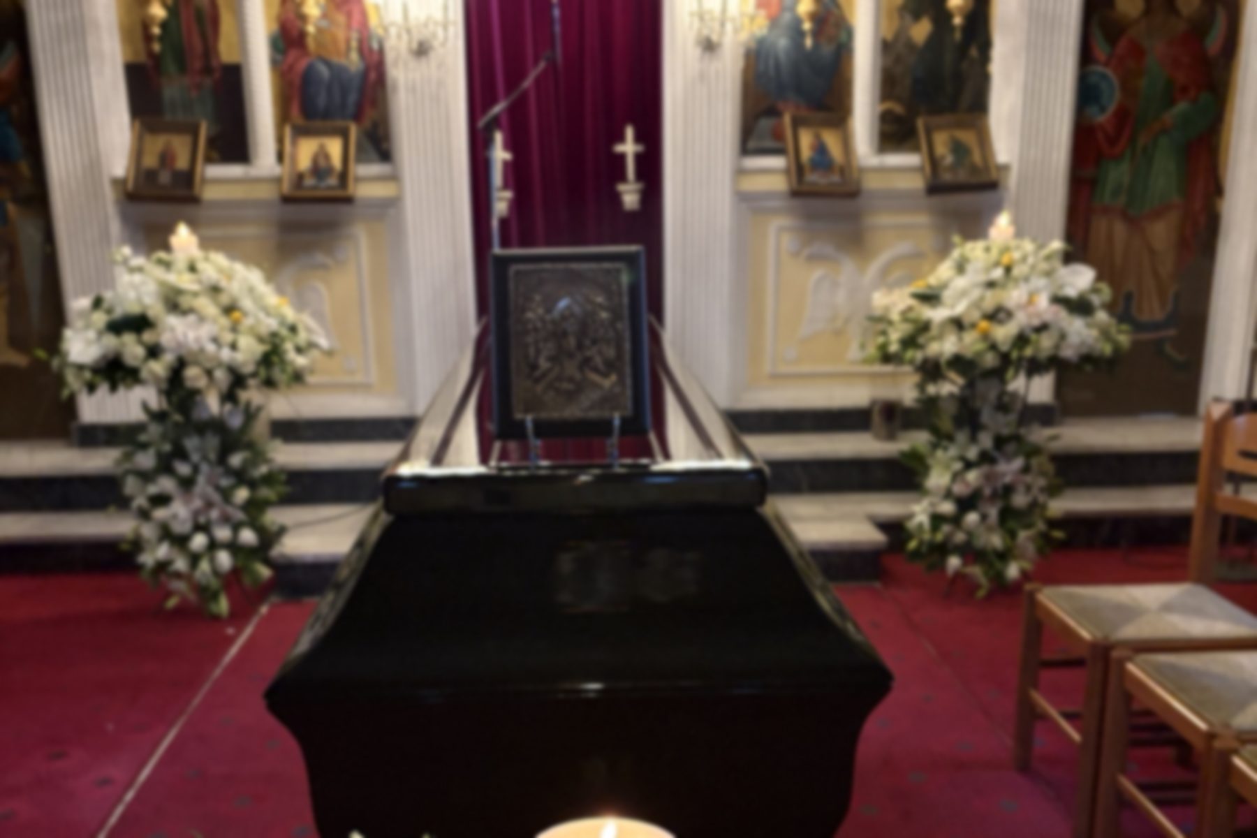 Στολισμός τελετής σε εκκλησία